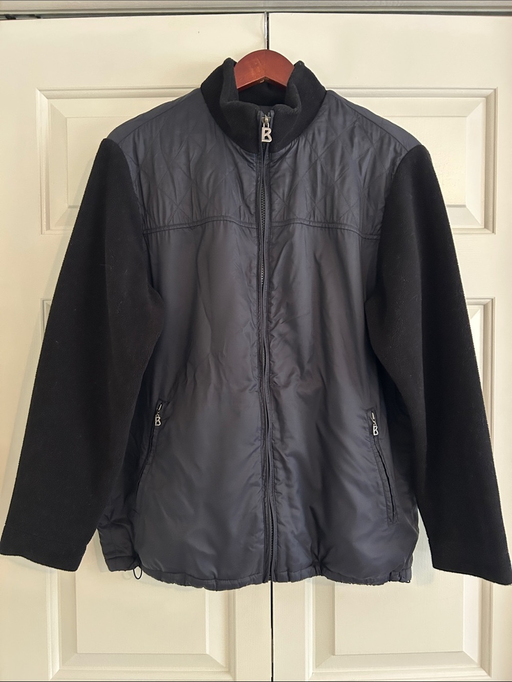 Bogner Hybrid Quilted Denali Style Fleece Jacket, Men’s Size Medium (48)